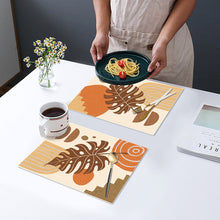 Load image into Gallery viewer, 2Pcs Artistic Pattern Diamond Painting Placemat DIY Art Placemat for Table Decor
