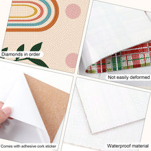 Load image into Gallery viewer, 2Pcs Artistic Pattern Diamond Painting Placemat DIY Art Placemat for Table Decor
