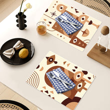 Load image into Gallery viewer, 2Pcs Artistic Pattern Diamond Painting Placemat DIY Art Placemat for Table Decor
