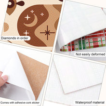 Load image into Gallery viewer, 2Pcs Artistic Pattern Diamond Painting Placemat DIY Art Placemat for Table Decor
