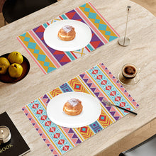 Load image into Gallery viewer, 2Pcs Ethnic Style Diamond Painting Placemat DIY Art Placemat for Table Decor
