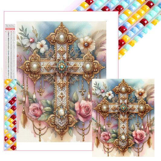 Diamond Painting - Full Square - cross (40*40CM)