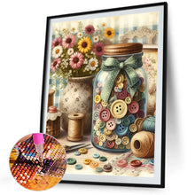 Load image into Gallery viewer, Diamond Painting - Full Square - sewing buttons (40*50CM)
