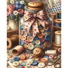 Load image into Gallery viewer, Diamond Painting - Full Square - sewing buttons (40*50CM)
