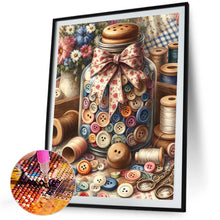 Load image into Gallery viewer, Diamond Painting - Full Square - sewing buttons (40*50CM)
