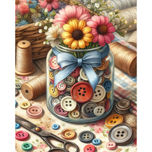 Load image into Gallery viewer, Diamond Painting - Full Square - sewing buttons (40*50CM)
