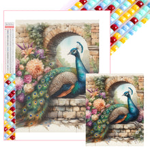 Load image into Gallery viewer, Diamond Painting - Full Square - Peacock (40*40CM)
