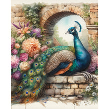 Load image into Gallery viewer, Diamond Painting - Full Square - Peacock (40*40CM)
