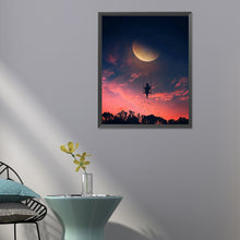 Load image into Gallery viewer, Diamond Painting - Full Round - moon (40*50CM)
