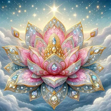 Load image into Gallery viewer, AB Diamond Painting - Full Square - Gem Lotus (45*45CM)

