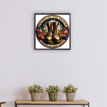 Load image into Gallery viewer, Diamond Painting - Full Round - Round brand military boots (30*30CM)
