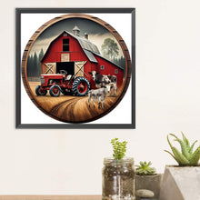 Load image into Gallery viewer, Diamond Painting - Full Round - round village house (30*30CM)
