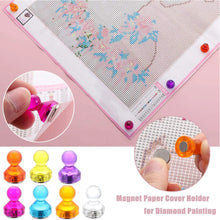 Load image into Gallery viewer, 8Pcs Cross Stitch Accessories Tools Diamond Painted Magnet Kit for DIY Art Craft
