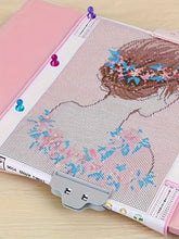 Load image into Gallery viewer, 3Pcs Cross Stitch Clip Tool Diamond Art Holder Clip Diamond Painting Accessories
