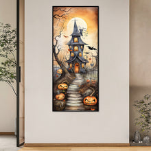 Load image into Gallery viewer, Diamond Painting - Full Round - pumpkin castle (30*70CM)
