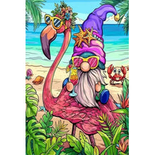 Load image into Gallery viewer, Diamond Painting - Full Round - Summer Gnome (40*60CM)
