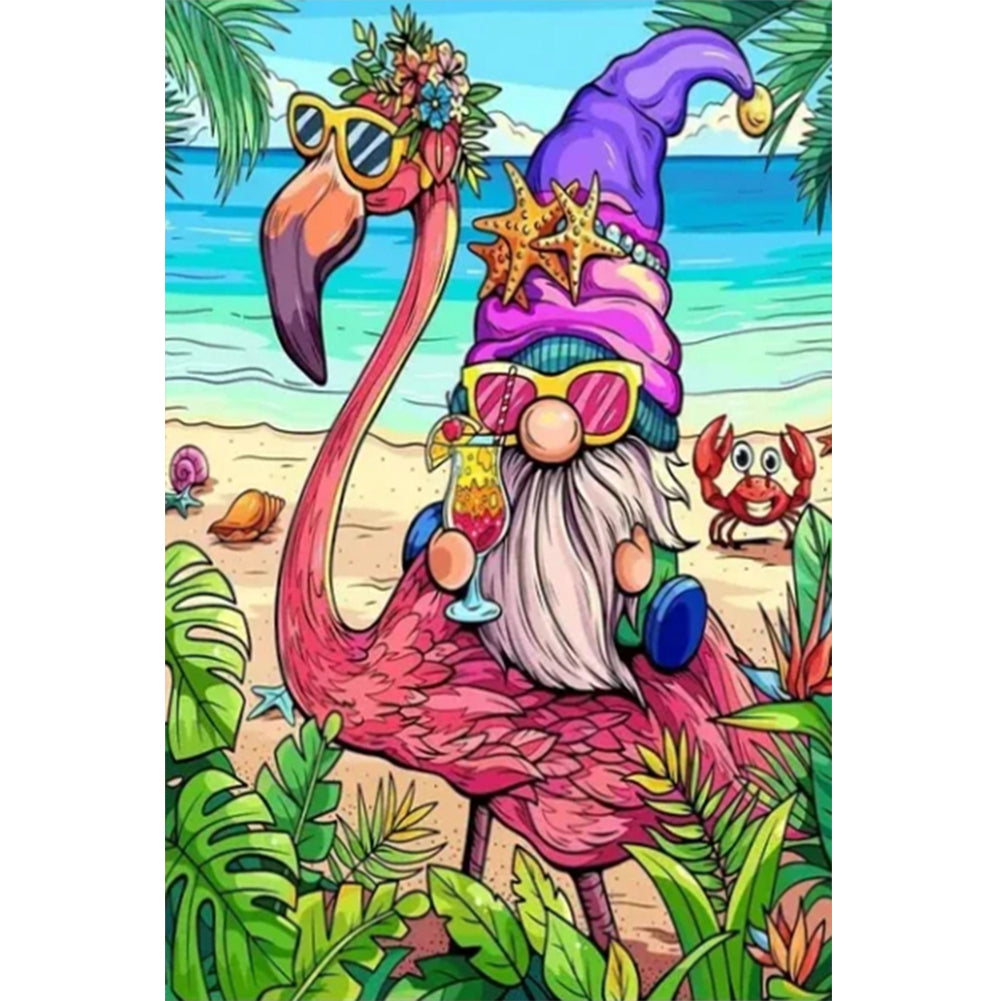 Diamond Painting - Full Round - Summer Gnome (40*60CM)