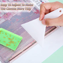 Load image into Gallery viewer, Diamond Painting Ruler with 400 Blank Grids Diamond Art Paint Fix Tool Kit
