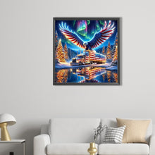 Load image into Gallery viewer, AB Diamond Painting - Full Square - american eagle (45*45CM)
