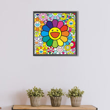 Load image into Gallery viewer, AB Diamond Painting - Full Round - happy flower (45*45CM)
