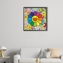 Load image into Gallery viewer, AB Diamond Painting - Full Round - happy flower (45*45CM)

