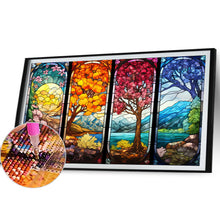 Load image into Gallery viewer, AB Diamond Painting - Full Round - four seasons scenery (60*45CM)
