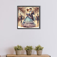 Load image into Gallery viewer, AB Diamond Painting - Full Round - lady (40*40CM)
