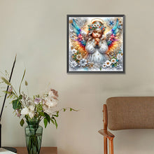 Load image into Gallery viewer, Diamond Painting - Full Round - angel girl (30*30CM)
