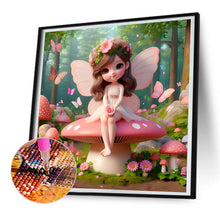 Load image into Gallery viewer, Diamond Painting - Full Round - elf girl (30*30CM)
