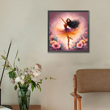 Load image into Gallery viewer, Diamond Painting - Full Round - dancing girl (30*30CM)

