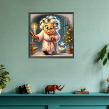 Load image into Gallery viewer, Diamond Painting - Full Round - cute grandma (30*30CM)
