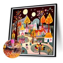 Load image into Gallery viewer, Diamond Painting - Full Round - abstract house (30*30CM)
