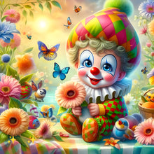 Load image into Gallery viewer, Diamond Painting - Full Round - clown kid (40*40CM)
