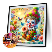 Load image into Gallery viewer, Diamond Painting - Full Round - clown kid (40*40CM)
