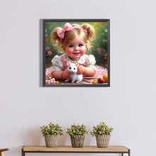 Load image into Gallery viewer, Diamond Painting - Full Round - Adorable children (40*40CM)
