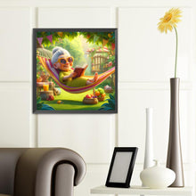 Load image into Gallery viewer, Diamond Painting - Full Round - Funny grandma (40*40CM)
