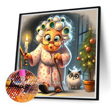 Load image into Gallery viewer, Diamond Painting - Full Round - Funny grandma (40*40CM)
