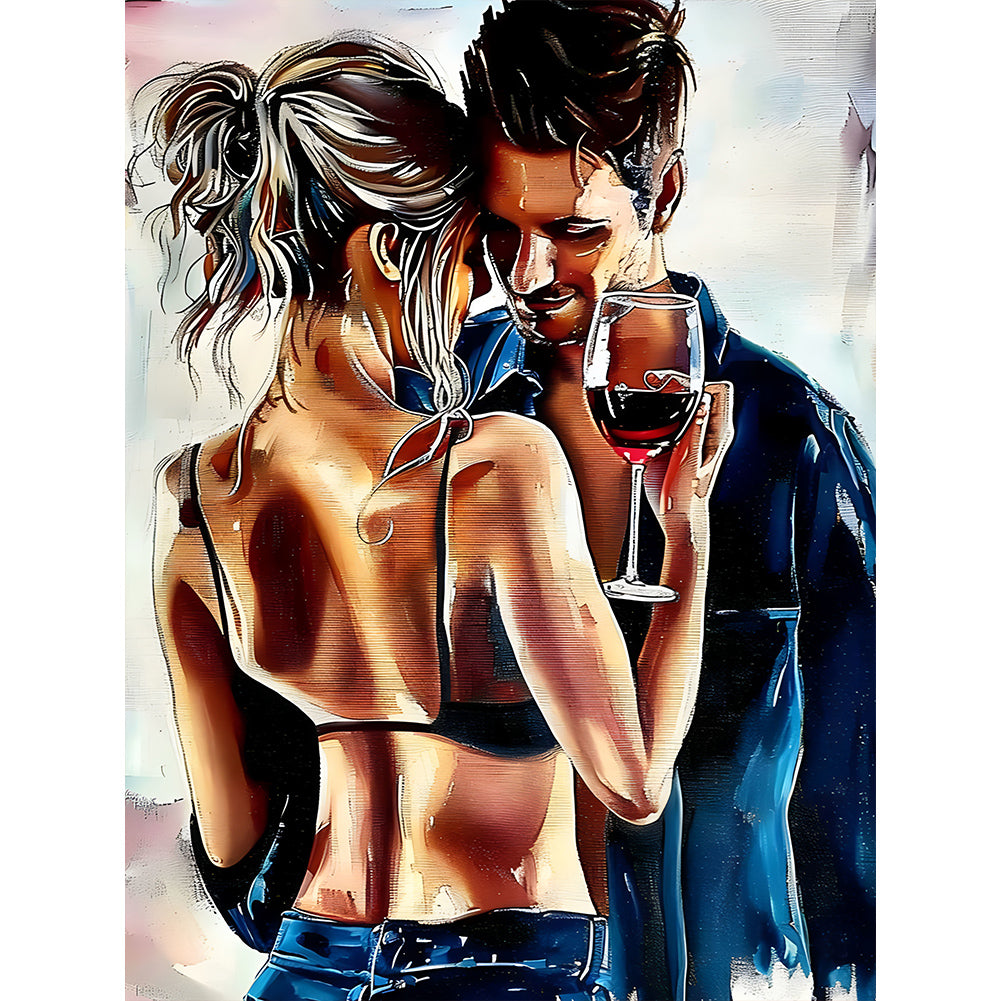 Diamond Painting - Full Round - Hot couple (30*40CM)