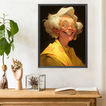 Load image into Gallery viewer, Diamond Painting - Full Round - Funny grandma (30*40CM)
