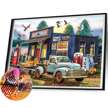 Load image into Gallery viewer, Diamond Painting - Full Square - truck in front of house (30*40CM)
