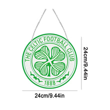Load image into Gallery viewer, Suncatcher Celtic Club Diamond Painting Art Pendant Christmas Home Windows Decor
