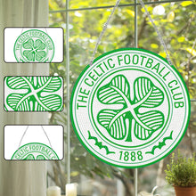 Load image into Gallery viewer, Suncatcher Celtic Club Diamond Painting Art Pendant Christmas Home Windows Decor
