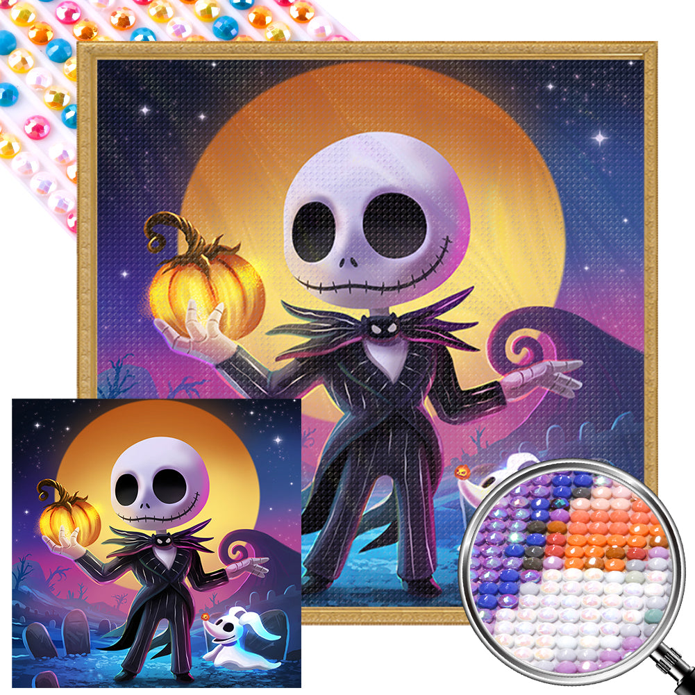 AB Diamond Painting - Full Round - Skeleton Jack (40*40CM)