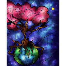 Load image into Gallery viewer, AB Diamond Painting - Full Round - Mysterious tree mural (40*50CM)
