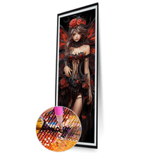 Load image into Gallery viewer, AB Diamond Painting - Full Round - Mysterious girl (30*90CM)
