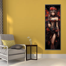 Load image into Gallery viewer, AB Diamond Painting - Full Round - Mysterious girl (30*90CM)
