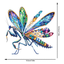 Load image into Gallery viewer, Acrylic Rose Table Top Diamond Painting Ornament Kits Lamp for Home Office Decor
