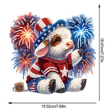 Load image into Gallery viewer, Acrylic Rose Table Top Diamond Painting Ornament Kits Lamp for Home Office Decor
