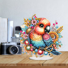 Load image into Gallery viewer, Acrylic Rose Table Top Diamond Painting Ornament Kits Lamp for Home Office Decor
