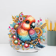 Load image into Gallery viewer, Acrylic Rose Table Top Diamond Painting Ornament Kits Lamp for Home Office Decor
